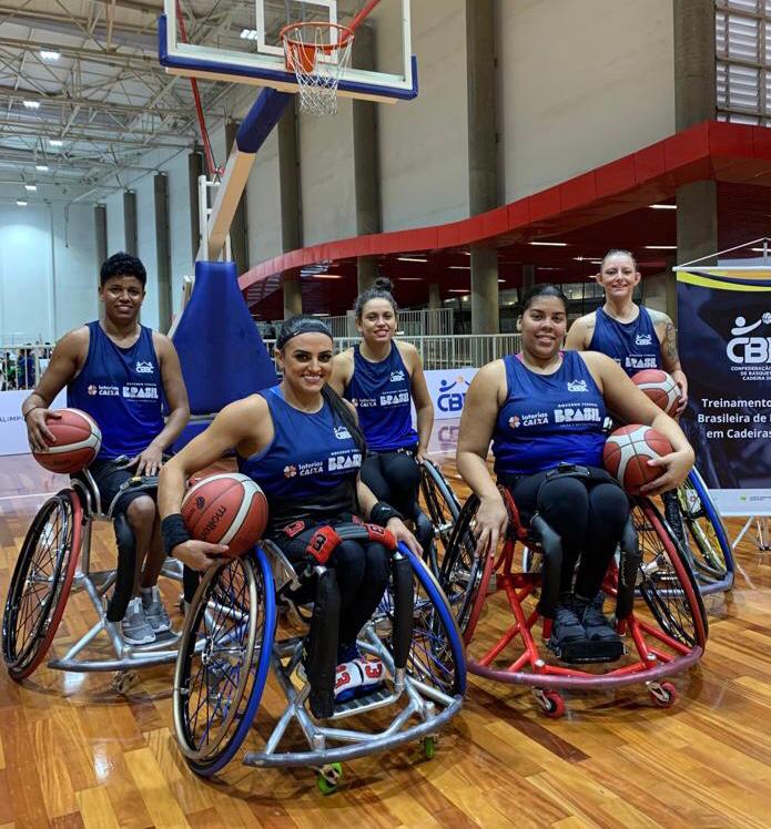 SESPORT - Capixabas do basquete em cadeira de rodas são convocadas