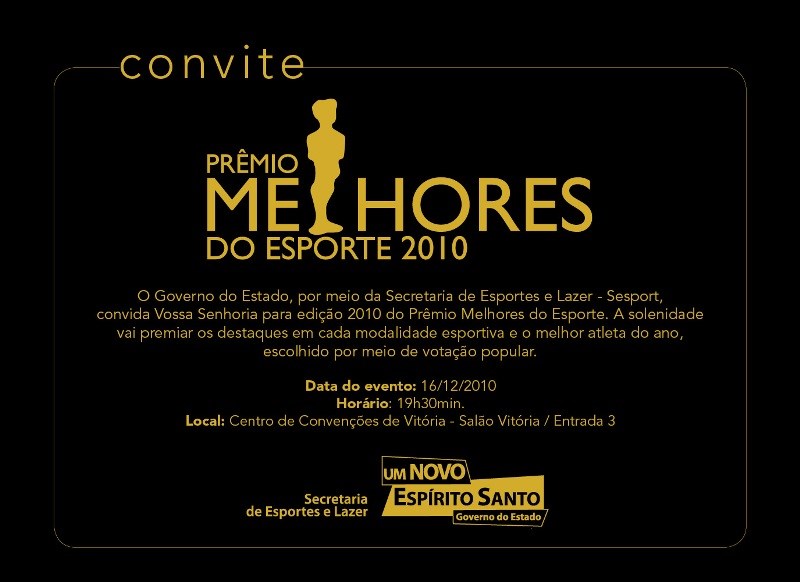 SESPORT - Melhores do Esporte: Premiação encerra o ano com chave de ouro