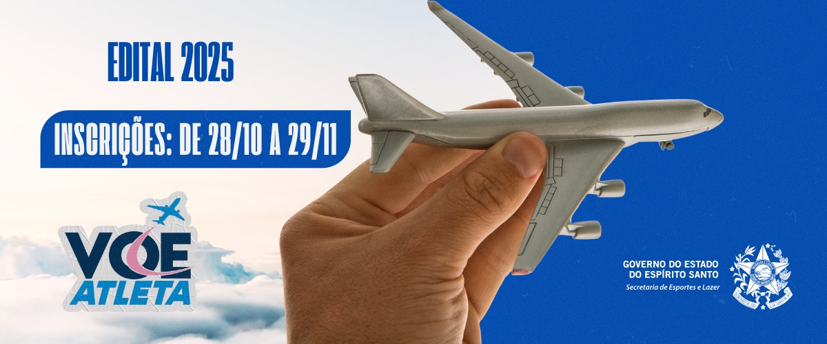 Banner edital voe 2025
