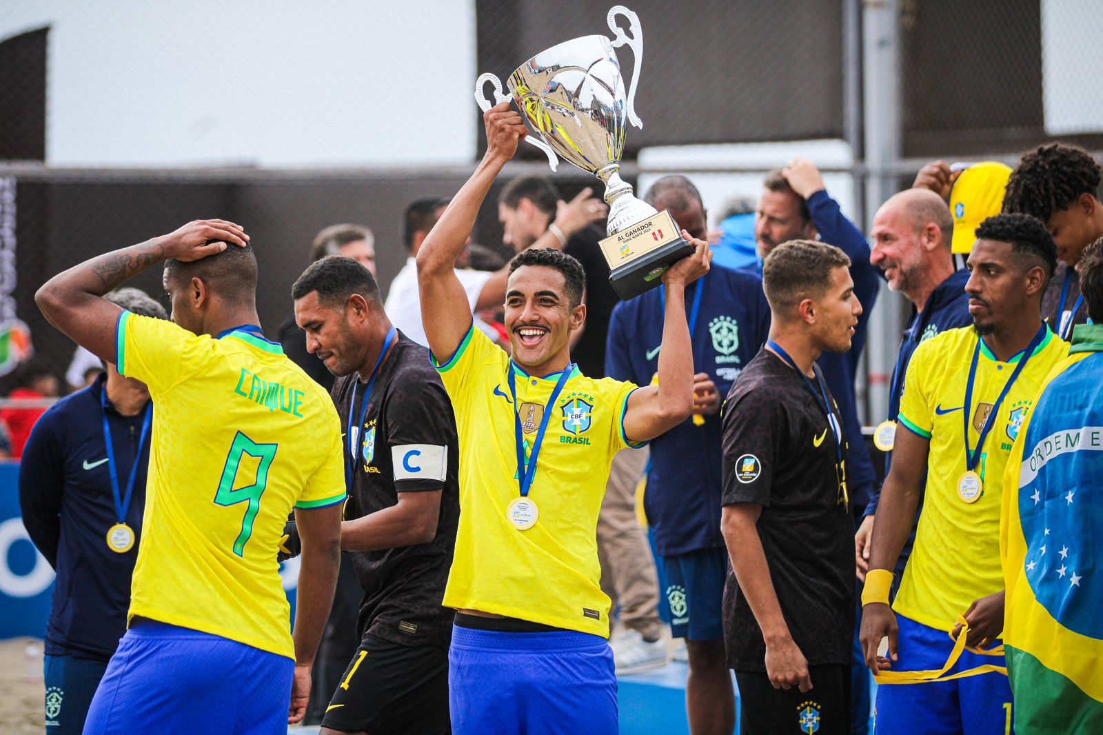 Atleta Breno|||Fotógrafo:Divulgação/Conmebol