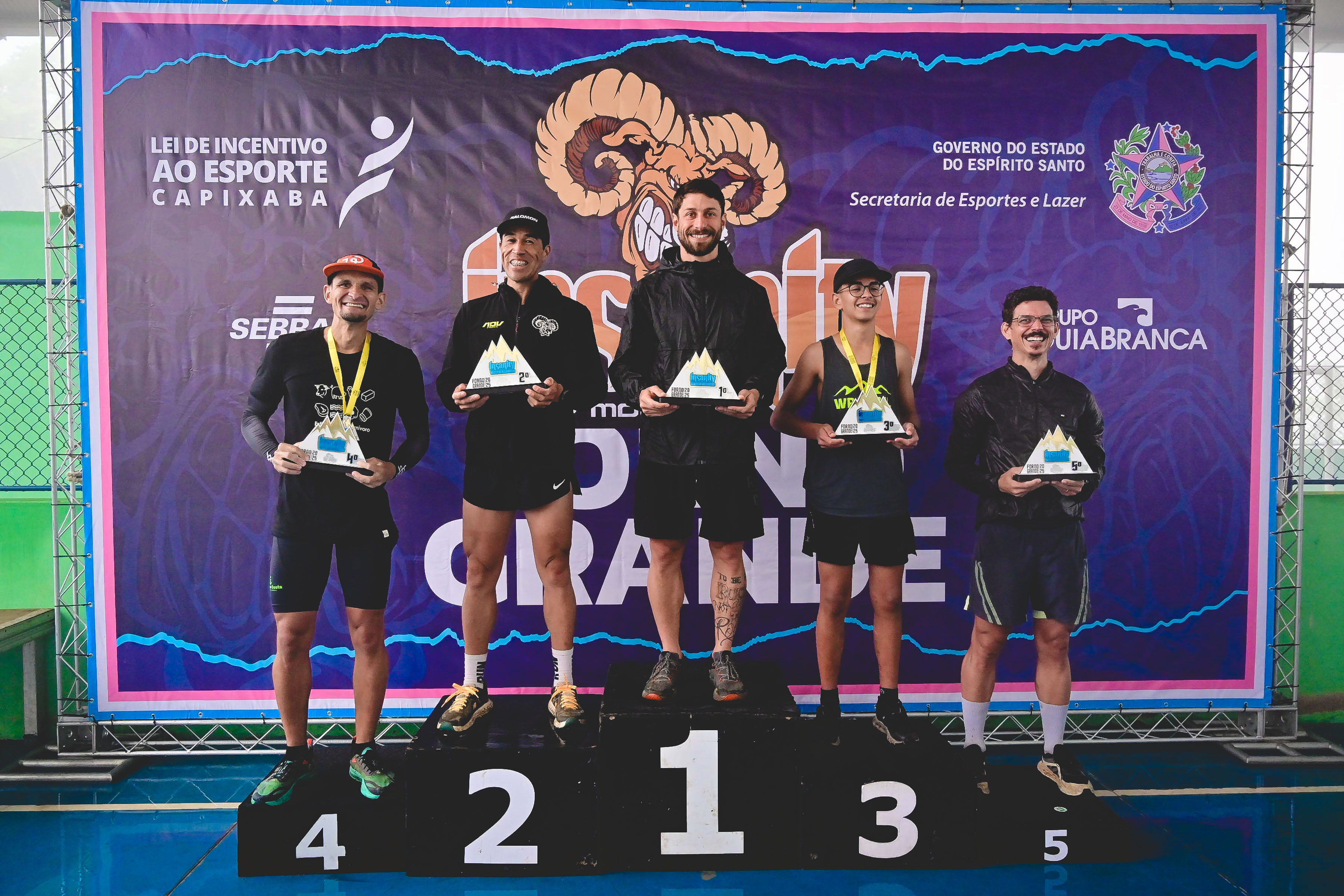 Pódio VK Masculino. Foto Foco Radical|||Fotógrafo:Foco Radical